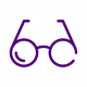 KTechara Icon_Indigo_Glasses